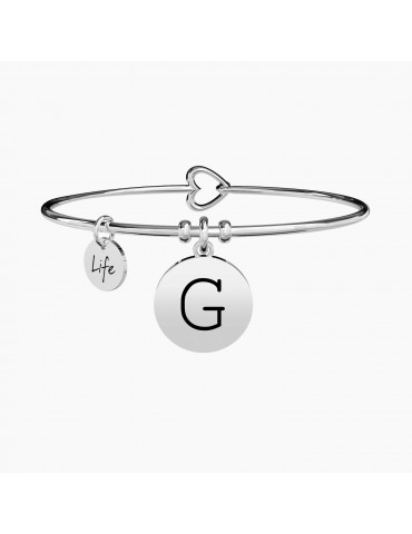 KIDULT - BRACCIALE SYMBOLS - LETTERA G - 231555G KIDULT - BRACCIALE SYMBOLS - LETTERA G - 231555G