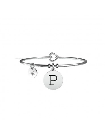 KIDULT - BRACCIALE SYMBOLS - LETTERA P - 231555P