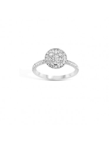 ALFIERI ST JOHN - ANELLO CON PAVÈ DI DIAMANTI ALFIERI ST JOHN - ANELLO CON PAVÈ DI DIAMANTI
