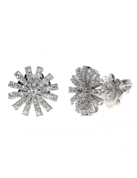 DAMIANI - ORECCHINI MARGHERITA CON BRILLANTI