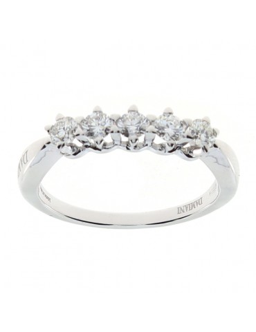 DAMIANI - ANELLO VERETTA 5 PIETRE SEI TU 20076620