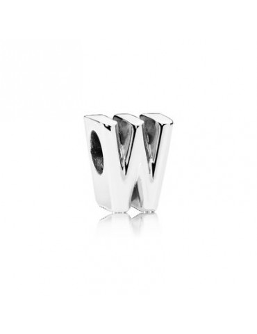 Pandora - Letter W Charm -...