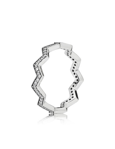 PANDORA - ANELLO ZIGZAG SCINTILLANTE - 197751CZ