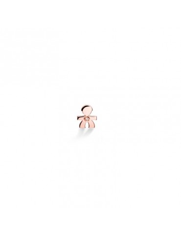 LE BEBÈ - MONO ORECCHINO BIMBO ROSE - LBB329					