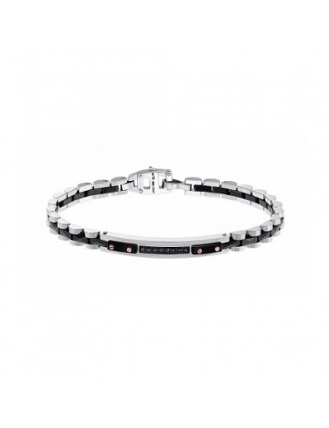 ZANCAN - BRACCIALE IN ACCIAIO HITECK- EHB029-N				