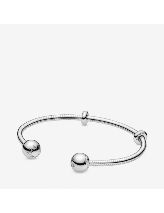 PANDORA - BRACCIALE RIGIDO APERTO MAGLIA SNAKE