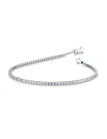 MIRCO VISCONTI - BRACCIALE TENNIS ORO E DIAMANTI