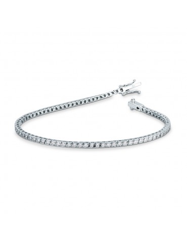 MIRCO VISCONTI - BRACCIALE TENNIS ORO E DIAMANTI