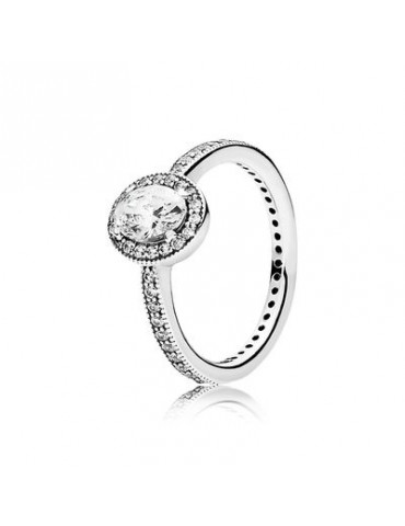 PANDORA - ANELLO PUNTO LUCE OVALE SCINTILLANTE PANDORA - ANELLO PUNTO LUCE OVALE SCINTILLANTE