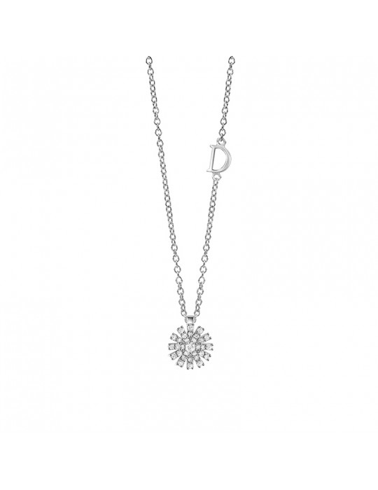 DAMIANI - COLLANA ORO BIANCO MARGHERITA - 20088140