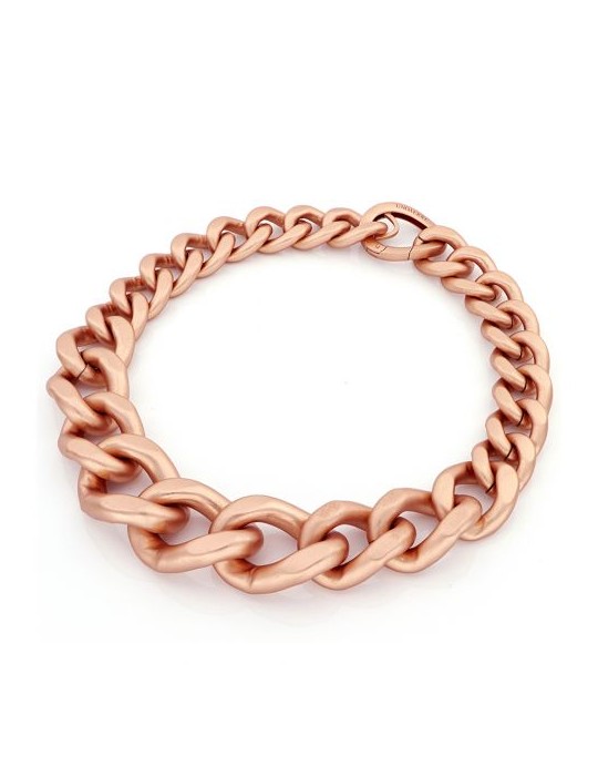 UNOAERRE - COLLANA IN BRONZO ROSA LIMITED EDITION