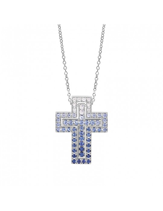 DAMIANI - COLLANA BELLE EPOQUE ORO E ZAFFIRI