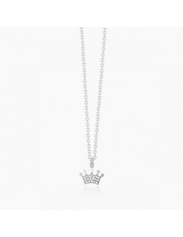 MABINA - COLLANA IN ARGENTO BE A QUEEN - 553250
