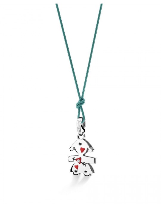 LE BEBÈ - CIONDOLO LOVELY BIMBA CON CUORE LBB583