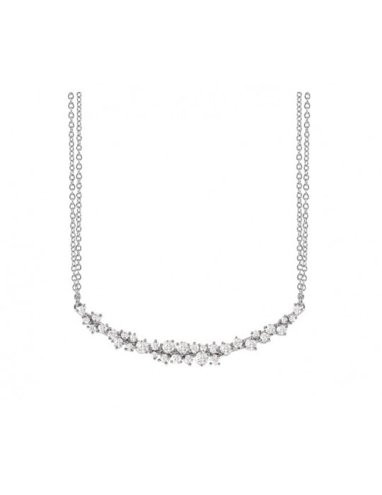 DAMIANI - COLLANA ORO BIANCO MIMOSA FLEXI 20086885