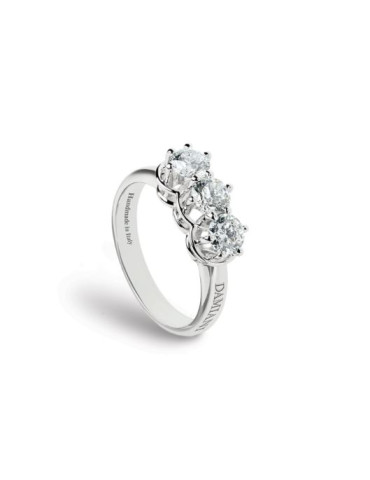 DAMIANI - ANELLO VERETTA 3 PIETRE MINOU - 20055923