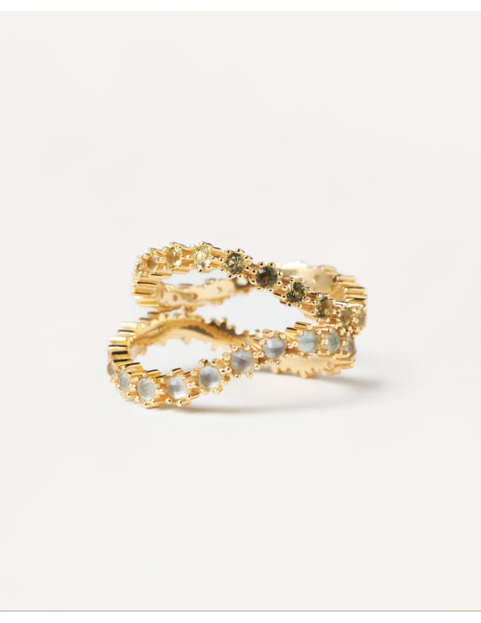 PDPAOLA - SET ANELLI MOTION KARA GOLD - AN01-640