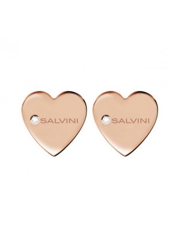 SALVINI - ORECCHINI CUORE - I SEGNI - 20049580 SALVINI - ORECCHINI CUORE - I SEGNI - 20049580