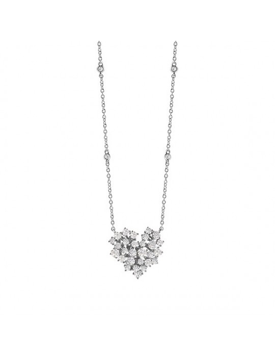 DAMIANI - COLLIERINO MIMOSA CUORE DI BRILLANTI