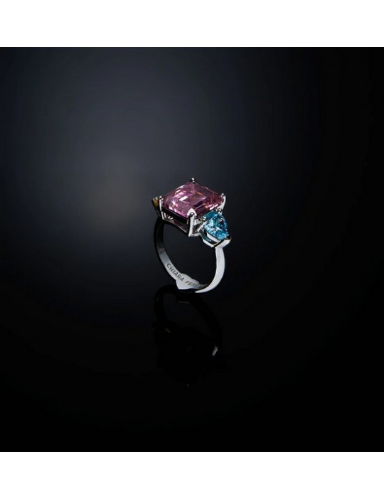 CHIARA FERRAGNI - ANELLO TRILOGY PRINCESS RAINBOW
