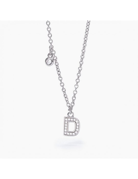 MABINA - COLLANA A B COOL LETTERA D - 553500D