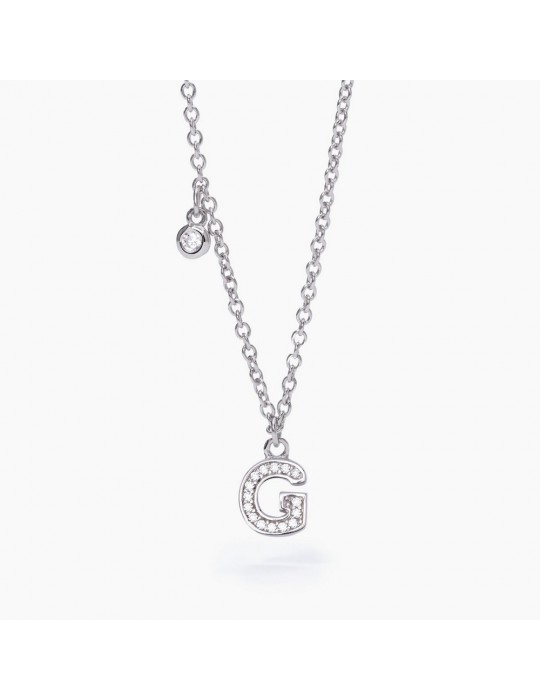 MABINA - COLLANA A B COOL LETTERA G - 553500G