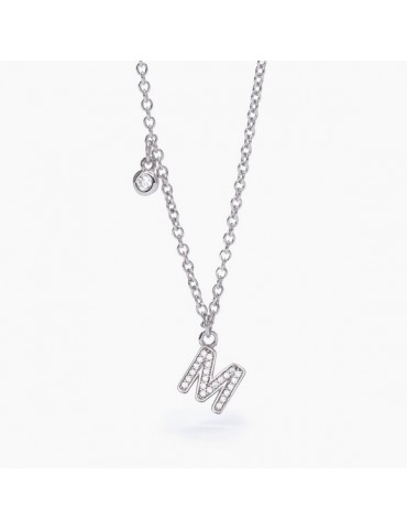 MABINA - COLLANA A B COOL LETTERA M - 553500M