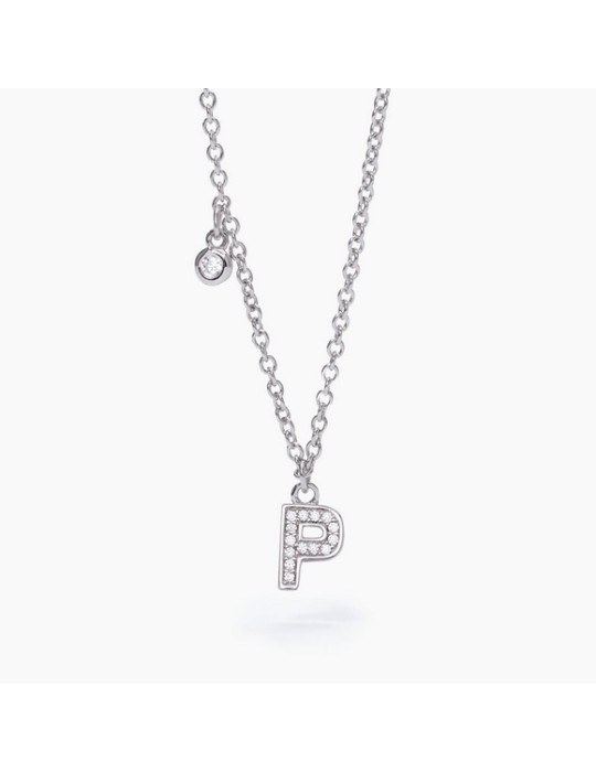 MABINA - COLLANA A B COOL LETTERA P - 553500P