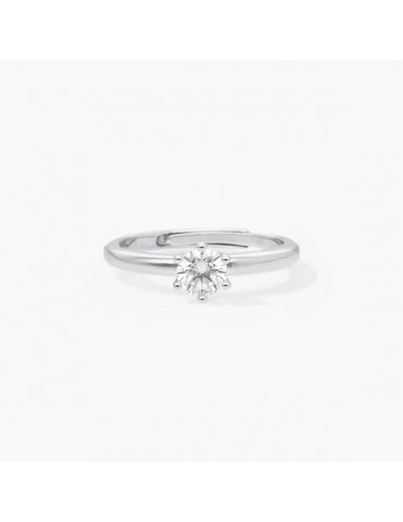 MABINA - ANELLO IN ARGENTO SOLITAIRE - 523177
