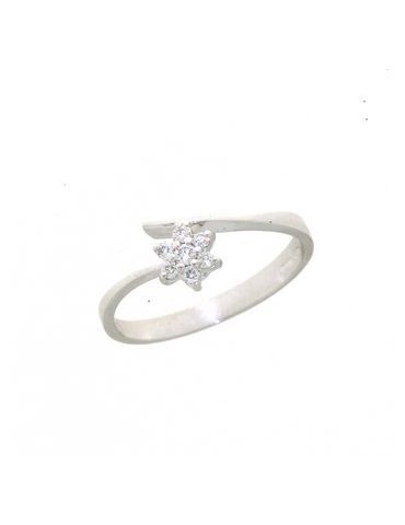 MIRCO VISCONTI - ANELLO FIORE ORO E DIAMANTI