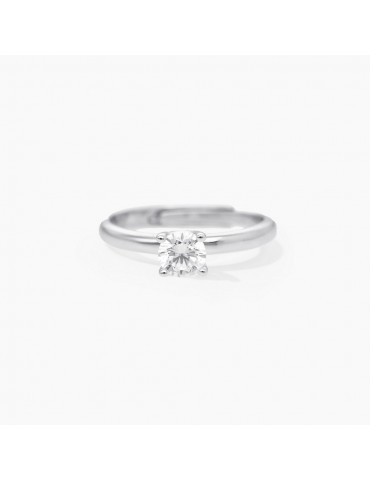 MABINA - ANELLO ARGENTO E ZIRCONE SOLITAIRE 523175