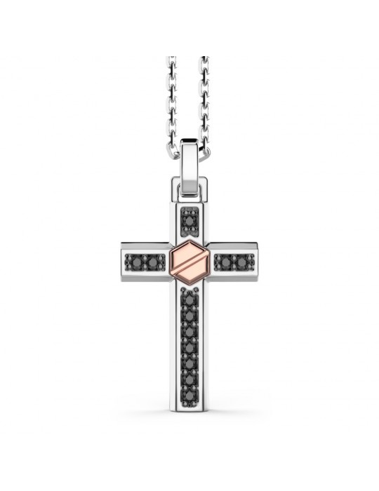 ZANCAN - COLLANA IN ARGENTO INSIGNIA925 - EXC492R
