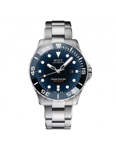 MIDO - DIVER OCEAN STAR 600 CHRONOMETER BLU