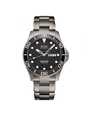 MIDO - OCEAN STAR 200C TITANIO NERO M0424304405100