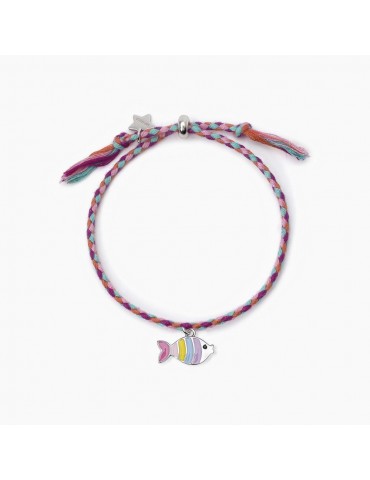 MABINA - BRACCIALE CORALLINO CON PESCIOLINO 533681