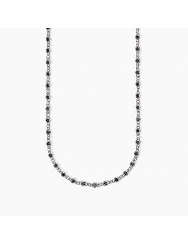 MABINA - COLLANA SKYLINE CON ZIRCONI NERI - 553580