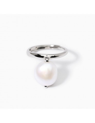 MABINA - ANELLO CHARME CON PERLA BAROCCA - 523342