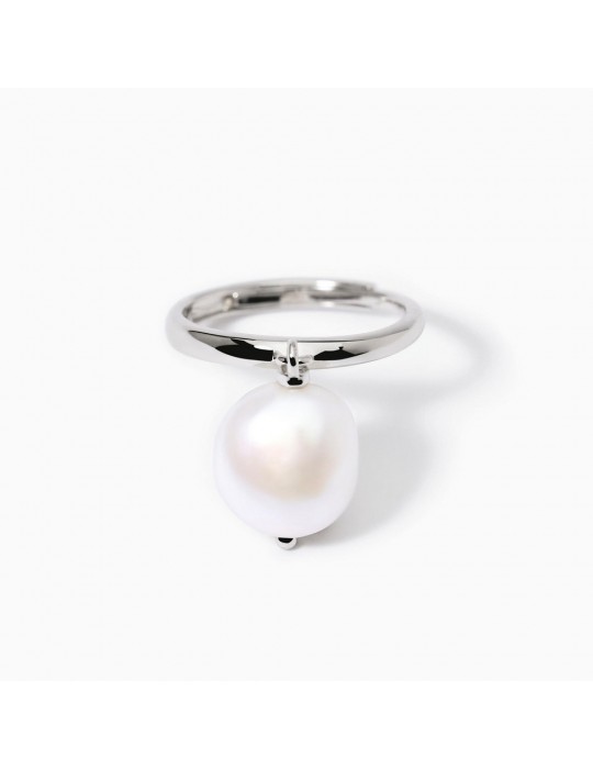 MABINA - ANELLO CHARME CON PERLA BAROCCA - 523342