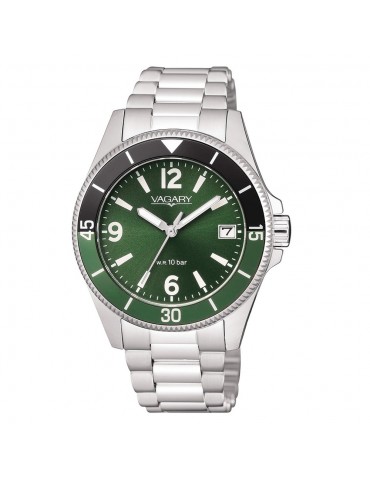 VAGARY  BY CITIZEN- SOLOTEMPO AQUA 37MM VERDE NERO
