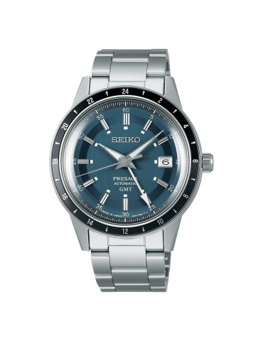 SEIKO - PRESAGE AUTOMATICO 60S STYLE GMT SSK009J1