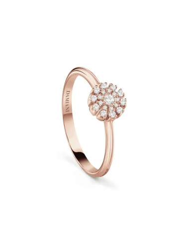 DAMIANI - ANELLO ORO ROSA E DIAMANTI MARGHERITA