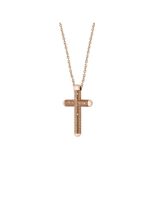 DAMIANI - COLLANA IN ORO ROSA METROPOLITAN