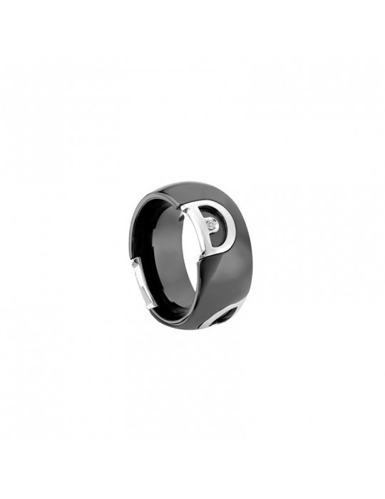 DAMIANI - ANELLO IN CERAMICA  DICON - 20082195