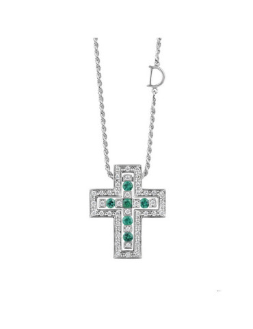 DAMIANI - COLLIERINO CROCE BELLE EPOQUE 20073460