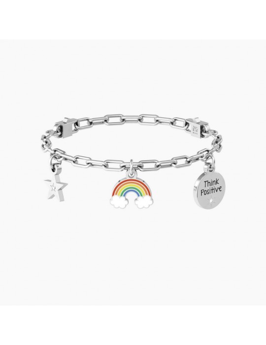 KIDULT - BRACCIALE SYMBOLS CATENA ARCOBALENO
