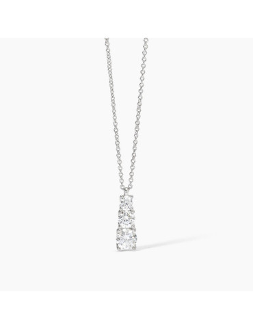 MABINA - GIROCOLLO TRILOGY CON ZIRCONI BIANCHI