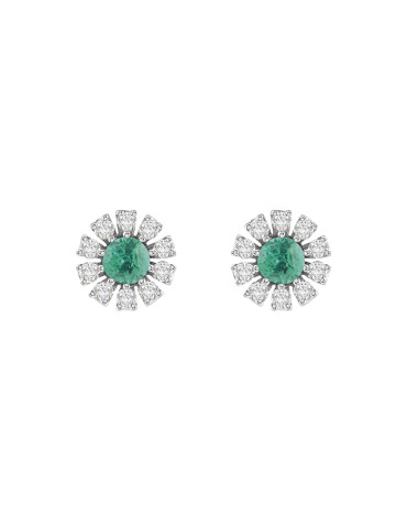 DAMIANI - ORECCHINI MARGHERITA SMERALDI 20084147