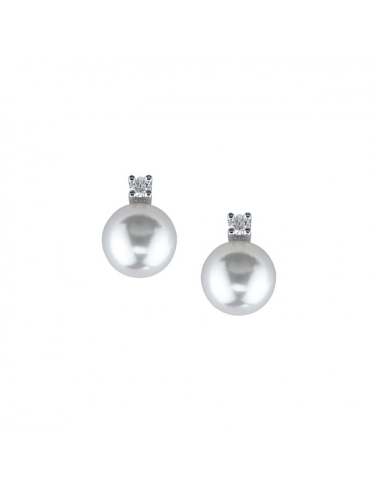 DAMIANI - ORECCHINI IN ORO CON PERLE - 20012453
