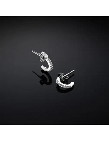 CHIARA FERRAGNI - ORECCHINI HOOP SILVER COLLECTION CHIARA FERRAGNI - ORECCHINI HOOP SILVER COLLECTION
