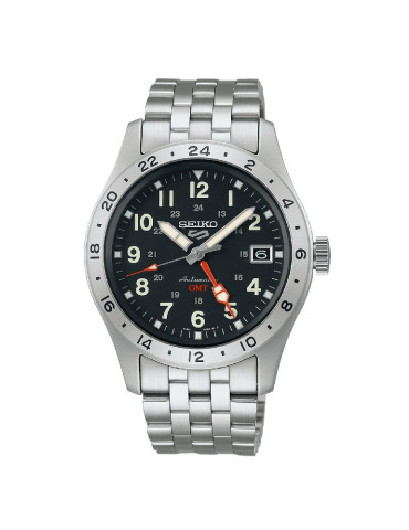 SEIKO - SPORTS SERIE 5 SPORTS GMT FIELD BLACK